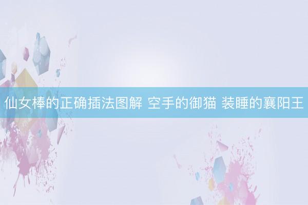 仙女棒的正确插法图解 空手的御猫 装睡的襄阳王